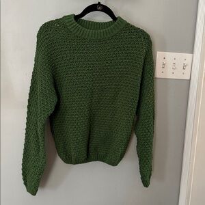 Universal Thread Forest Green Knit Top